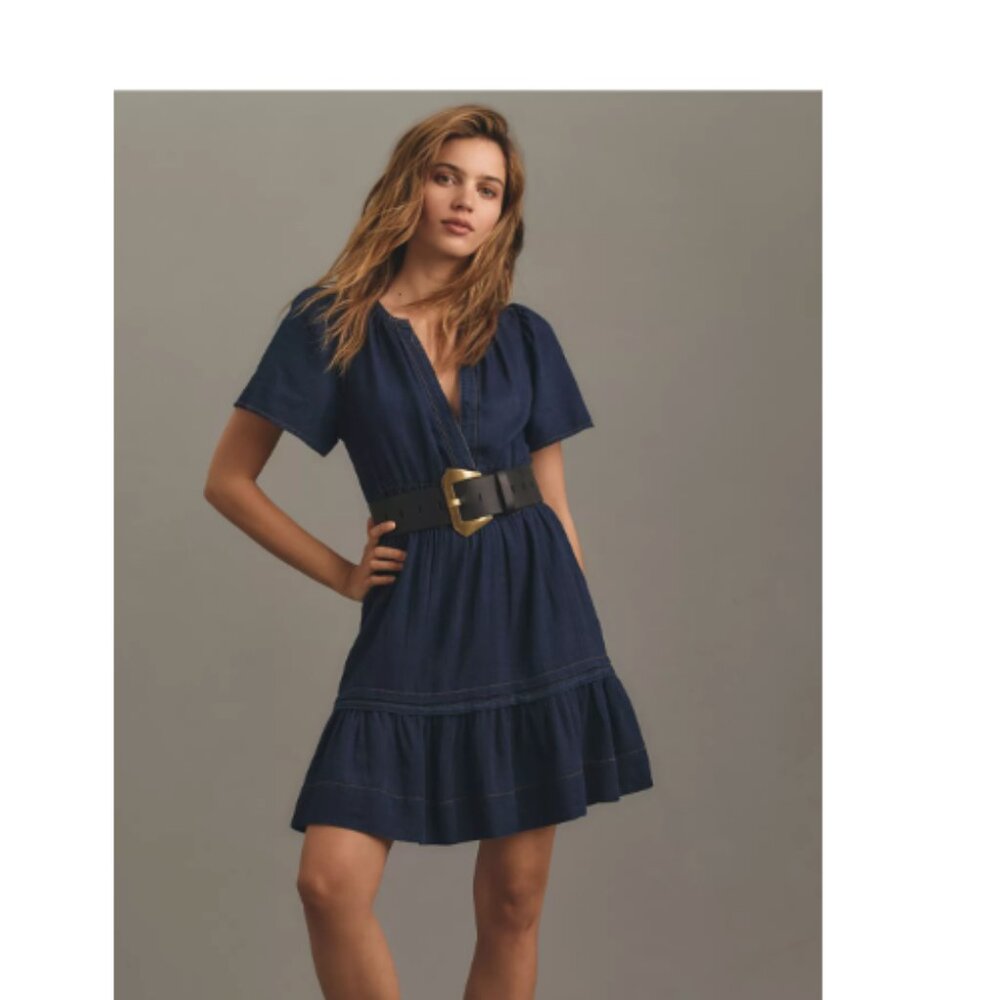 The Somerset Mini Dress: Denim Edition